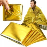 Termofooliumist hädaolukorra ellujäämistekk 160x210cm