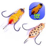 Käsitöö talilant ZUK mardikas 16g 008 Kollane-värviliste täppidega 35mm UV 1tk