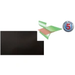 PVC kangas must RAL9011 1100DEN 10x40cm