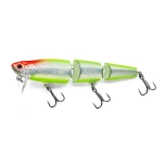 Vobler Razor FLEX JOINT 92mm 12g värv #05 Holo Lime (pinnapealne, ujuv)