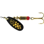 Pöörlev Mepps Black Fury BL Chartreuse Dots #3 6.5g