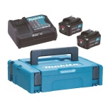 Makita Powerpack 12V MAX 2x 4.0Ah Akude ja laadija DC10SA