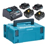 Powerpack 18V 2x BL1859B 12V 2x BL1921B laadija DC18RE