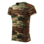 T-särk Camouflage unisex kamoflaaž pruun S