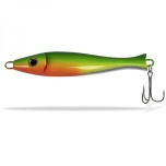 Pilker Rhino Big Head #3/0 green/yellow/orange 400g UV