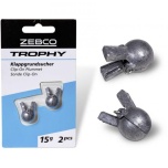 Tina Zebco Trophy Clip-On Plummet 20g 2tk põhjalood