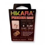 Lipsud TRAPER Hikara Power Corn Feeder BN #6 0.22mm 100cm 10tk