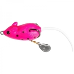 Hiir Fladen Mouse 13.5g 6.5cm uppuv roosa