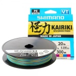 Nöör Shimano Kairiki 8 300m 0.35mm 39.5kg mitmevärviline