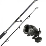 Komplekt Okuma Cortez Jigging 1.98m 20-30lb ja rull Cortez