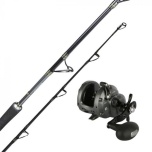 Komplekt Okuma Cortez Jigging 2.28m 20-30lb ja rull Cortez CZ-10CSa