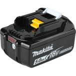 Aku 18V 5.0Ah Li-ion BL1850B (karbita)