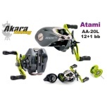 Multirull Akara Atami AA-20 12+1bb 6.3:1 203g (vasak käsi)