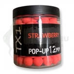 Boilid TX1 Pop­-up Strawberry (maasikas) 12mm 100g Fluoro Red