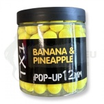 Boilid TX1 Pop­-up Banana&Pineapple (banaan ja ananass) 12mm 100g Fluoro Kollane