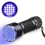 UV lamp 21 LED 395NM (3x AAA paterei ei kuulu komplekti)
