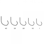 Konksud VMC 7236 CB Single for Spoon landile, Drop Shot #1 9tk