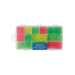 Kõvade ja pehmete pärlite komplekt KINETIC Multi beads helendavad