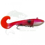 Norra silikoon Royber Twister M 28cm 360g Pink Pussy Helendav UV (415g)