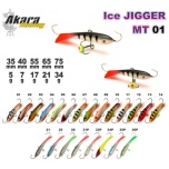 Põiklant Ice Jigger 65mm 21g värv: 34P