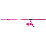 Spinningukomplekt Balzer Fishing Queen Avanti 2.1m 10-40g ja rull 5.1:1 tamiil 0.25mm 1bb roosa