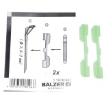 Valguspulga hoidja Balzer S 2.6-3mm 2tk