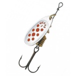 Mepps Comet Silver/Red dot #4 8g