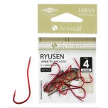 Konksud Sensual Ryusen w/Ring RED #1/0 10tk