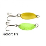 Trout Campione Mini 22mm 1.4g Fluro Green/Yellow