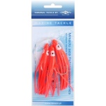 Mererakendus Octopus Rig 8cm 3x6/0 RED