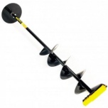 Jääpuur 150mm CR Nero/JASU akutrelli adapterile 2.2kg 620mm parempoolne vint (kaitseplaadiga)