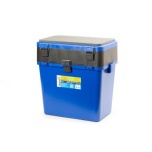 Kalastuskast HELIOS M madal 19l 380x320x260mm sinine/must max 130kg