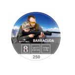 Õhkrelva kuulid BORNER Barracuda cal 4.5mm 0.7g 250tk