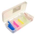 Silikoonhülsid 5cm 0.8-1.0-1.5-2.0-2.5mm 5x1tk